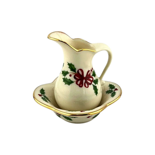 2000 Holiday Pitcher Lenox Lenox Ornament 6238083 Image1
