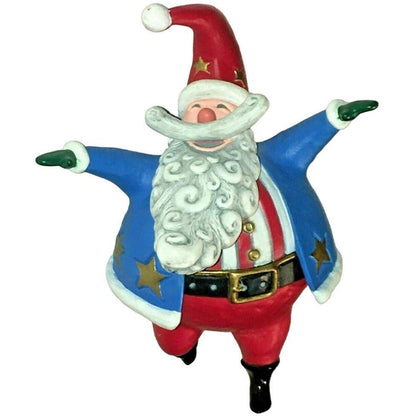 2000 Hooray for the U.S.A. Hallmark Ornament (Santa Claus) QX8281