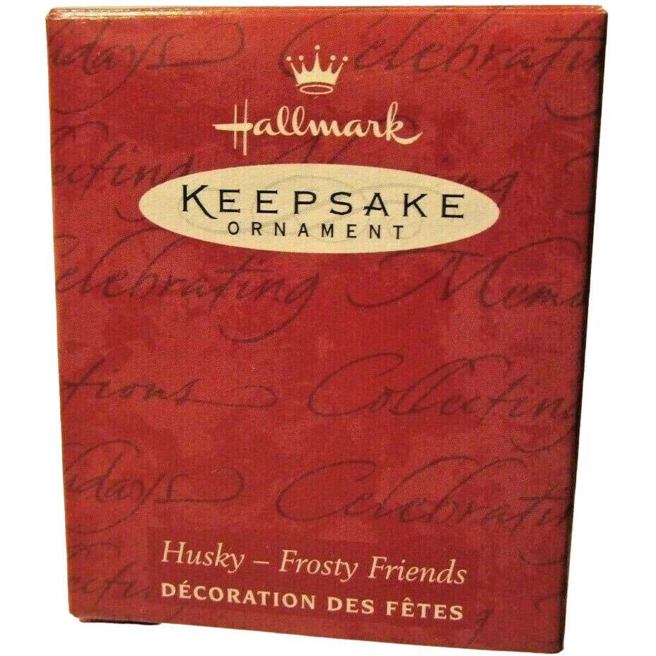 2000 Husky Hallmark Ornament (Frosty Friends) XPT1995
