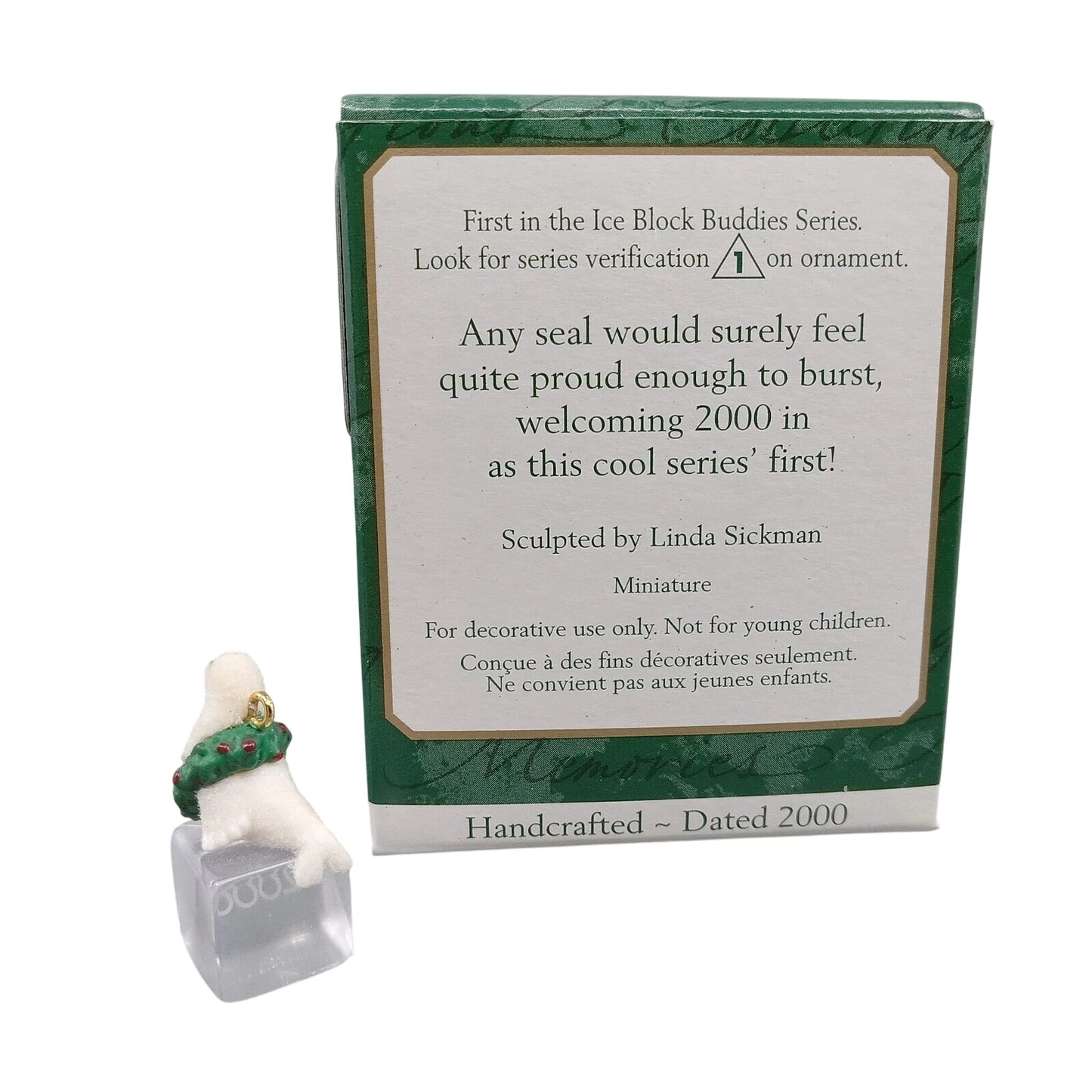 2000 Ice Block Buddies Hallmark Ornament (Ice Block Buddies) QXM6011