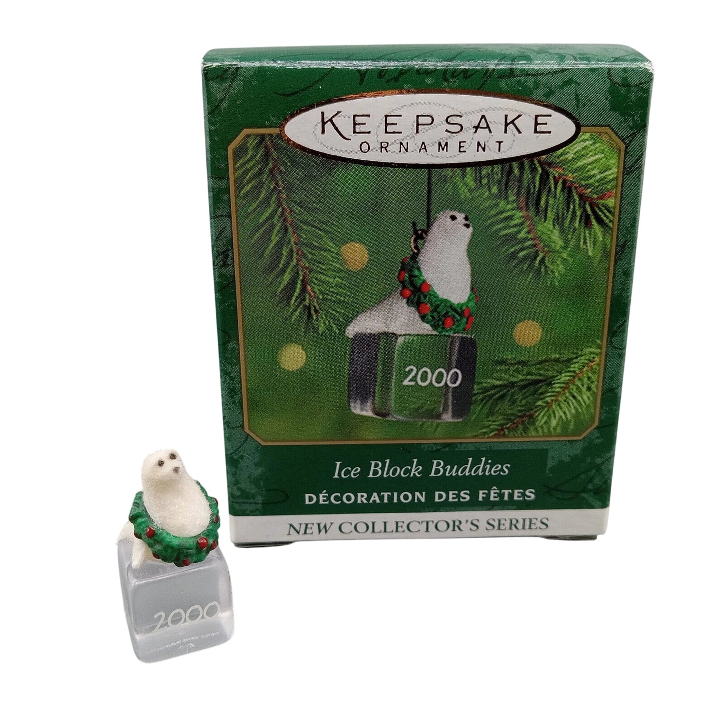 2000 Ice Block Buddies Hallmark Ornament (Ice Block Buddies) QXM6011