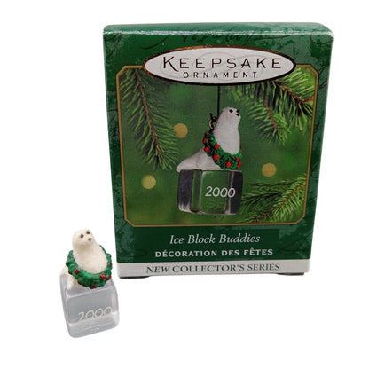 2000 Ice Block Buddies Hallmark Ornament (Ice Block Buddies) QXM6011