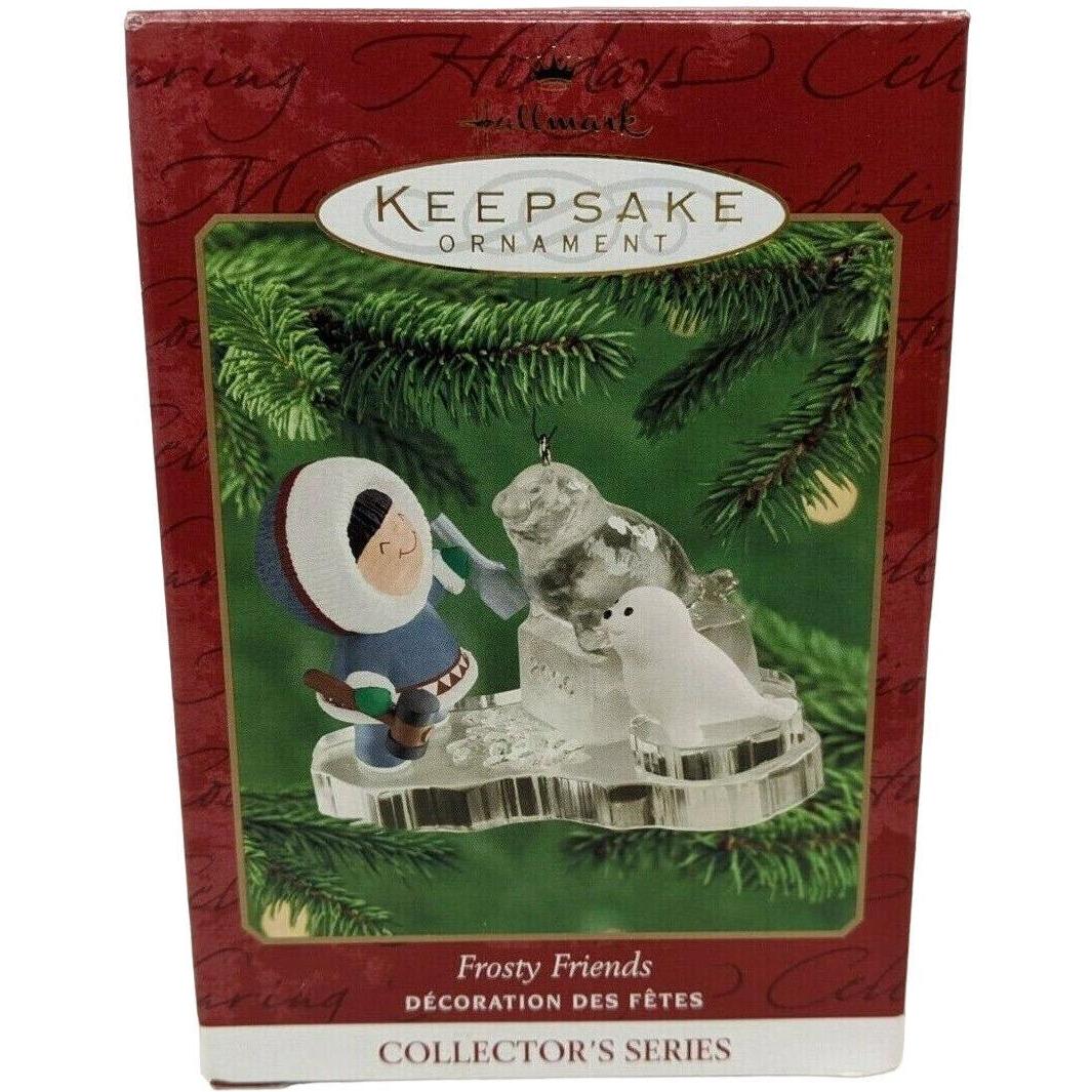 2000 Ice Sculpture Hallmark Ornament (Frosty Friends) QX6601