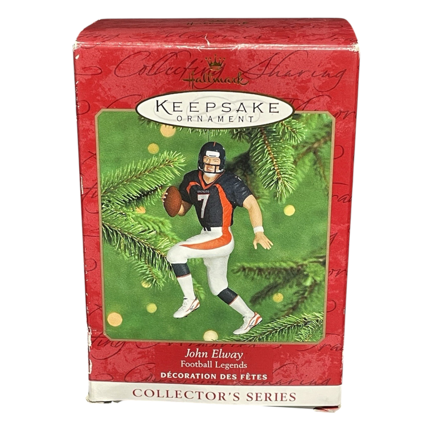 2000 John Elway Hallmark Ornament (Football Legends) QXI6811