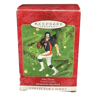 2000 John Elway Hallmark Ornament (Football Legends) QXI6811