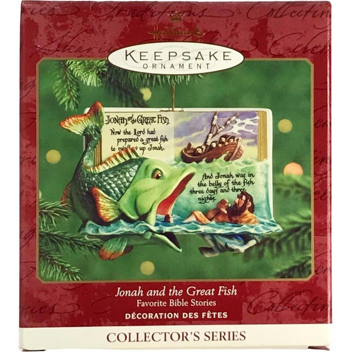 2000 Jonah and the Great Fish Hallmark Ornament (Favorite Bible Stories) QX6701