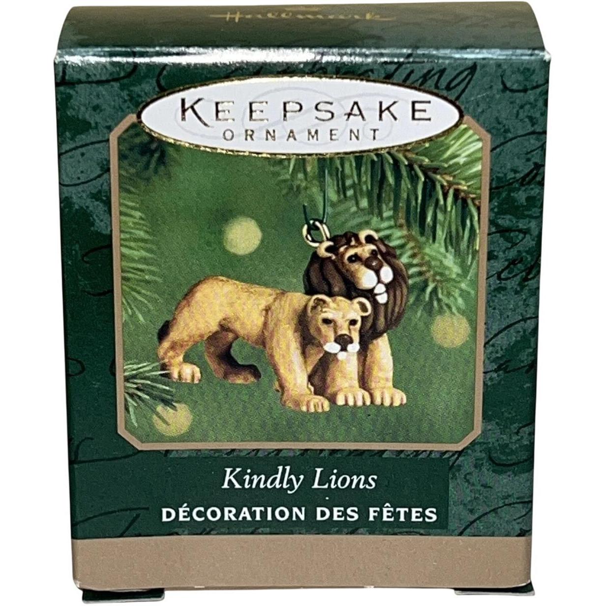 2000 Kindly Lions Hallmark Ornament (Noah's Ark) QXM5314
