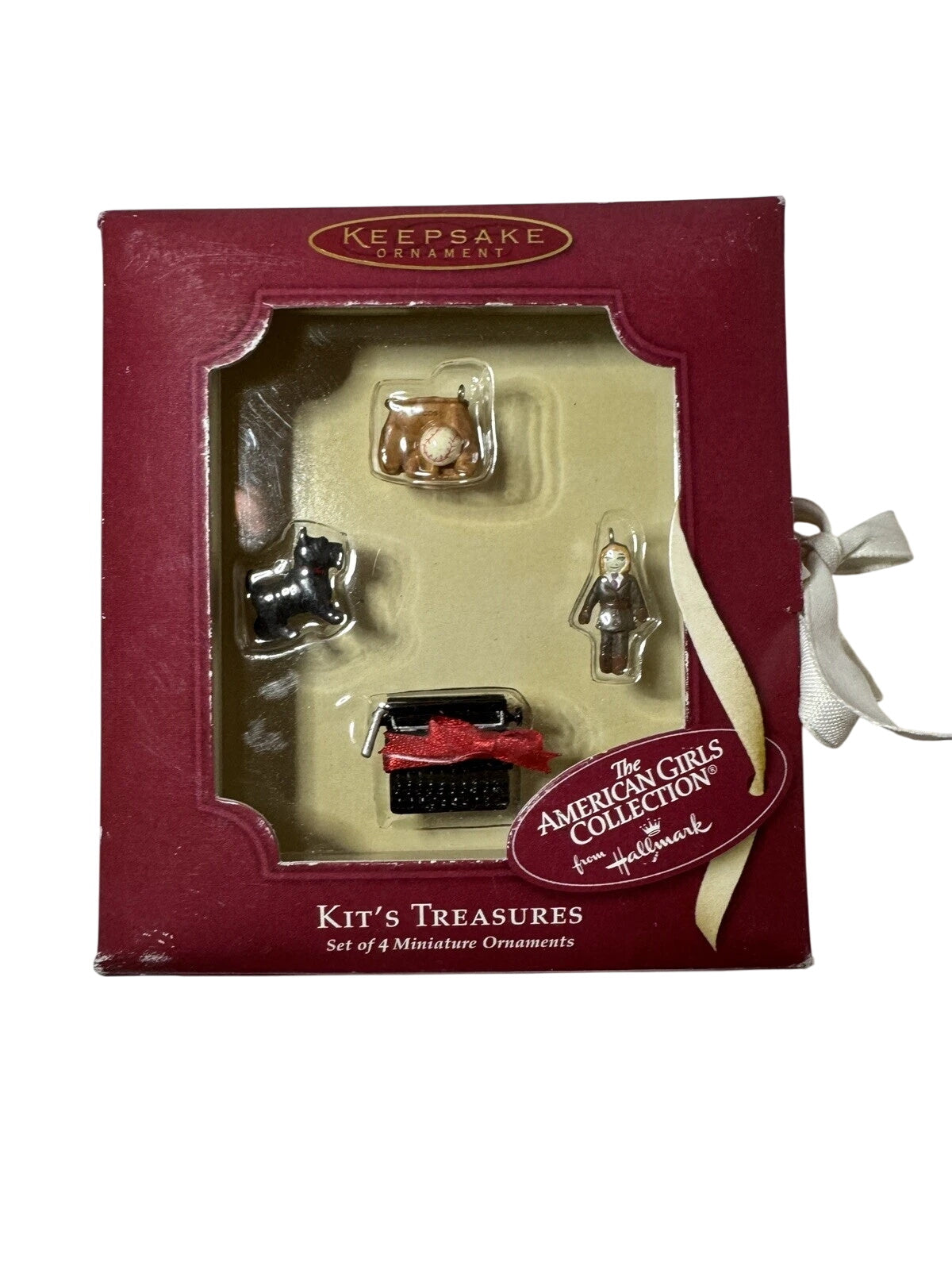 2000 Kit's Trasures Hallmark Ornament (The American Girls Collection) QAC6408