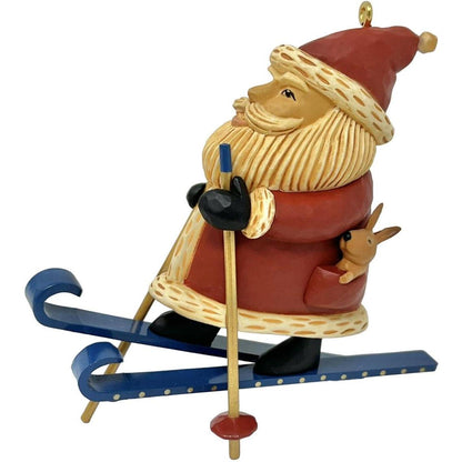 2000 Kris "Cross-Country" Kringle Hallmark Ornament (Santa Claus) QX6954