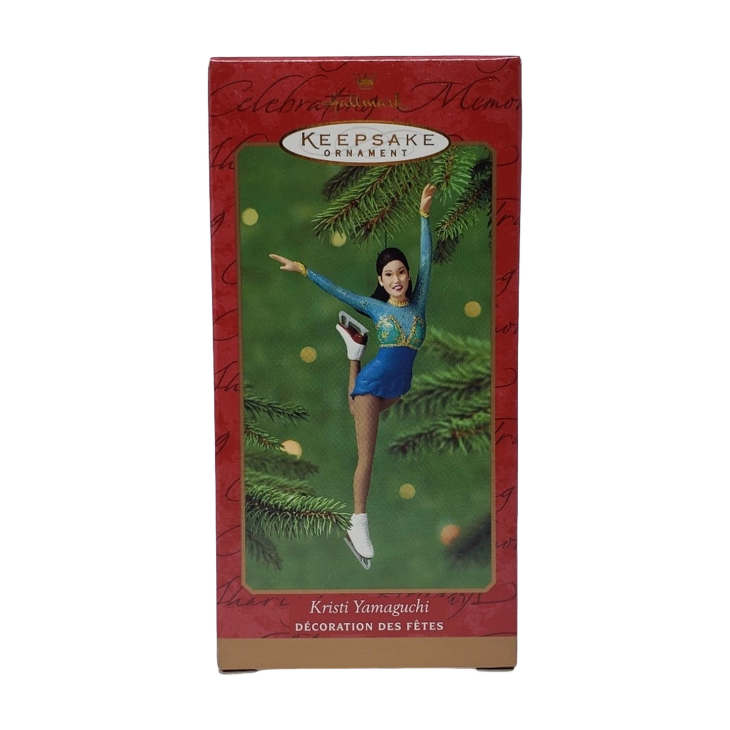 2000 Kristi Yamaguchi Hallmark Ornament (Figure Skaters) QXI6854 Image2
