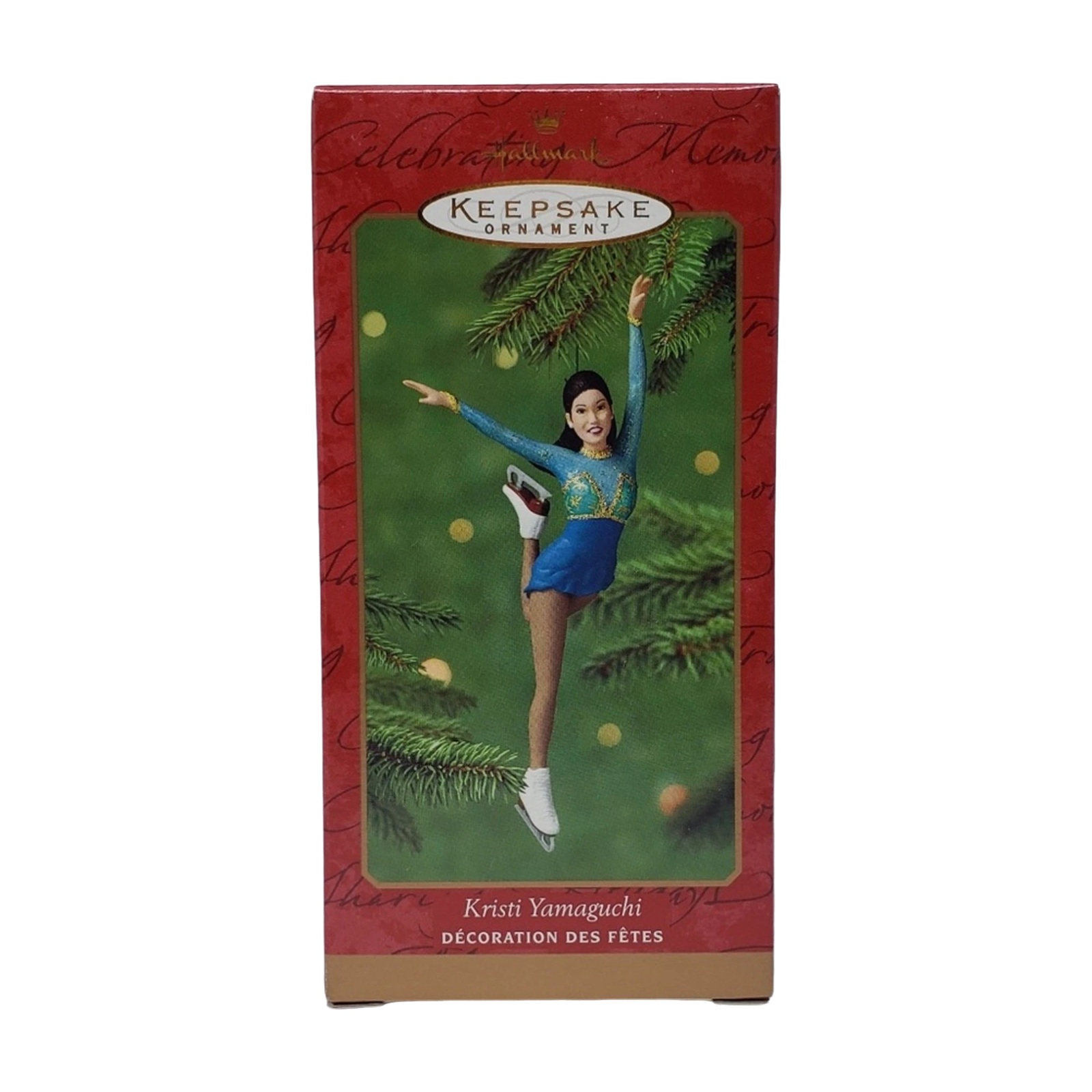 2000 Kristi Yamaguchi Hallmark Ornament (Figure Skaters) QXI6854 Image2