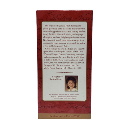 2000 Kristi Yamaguchi Hallmark Ornament (Figure Skaters) QXI6854 Image9
