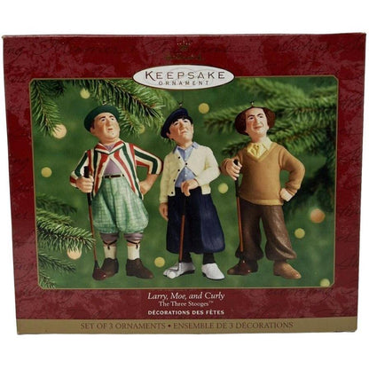 2000 Larry, Moe and Curly Hallmark Ornament (The Three Stooges) QX6851