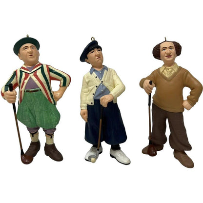 2000 Larry, Moe and Curly Hallmark Ornament (The Three Stooges) QX6851
