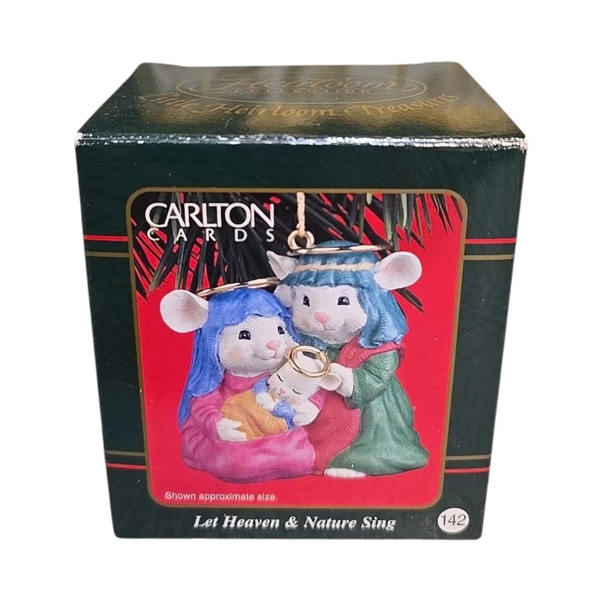 2000 Let Heaven & Nature Sing Carlton Cards Ornaments (Nativity) CXOR-168C Image2
