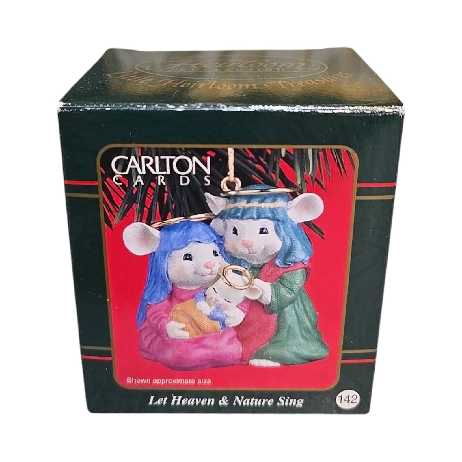 2000 Let Heaven & Nature Sing Carlton Cards Ornaments (Nativity) CXOR-168C Image2