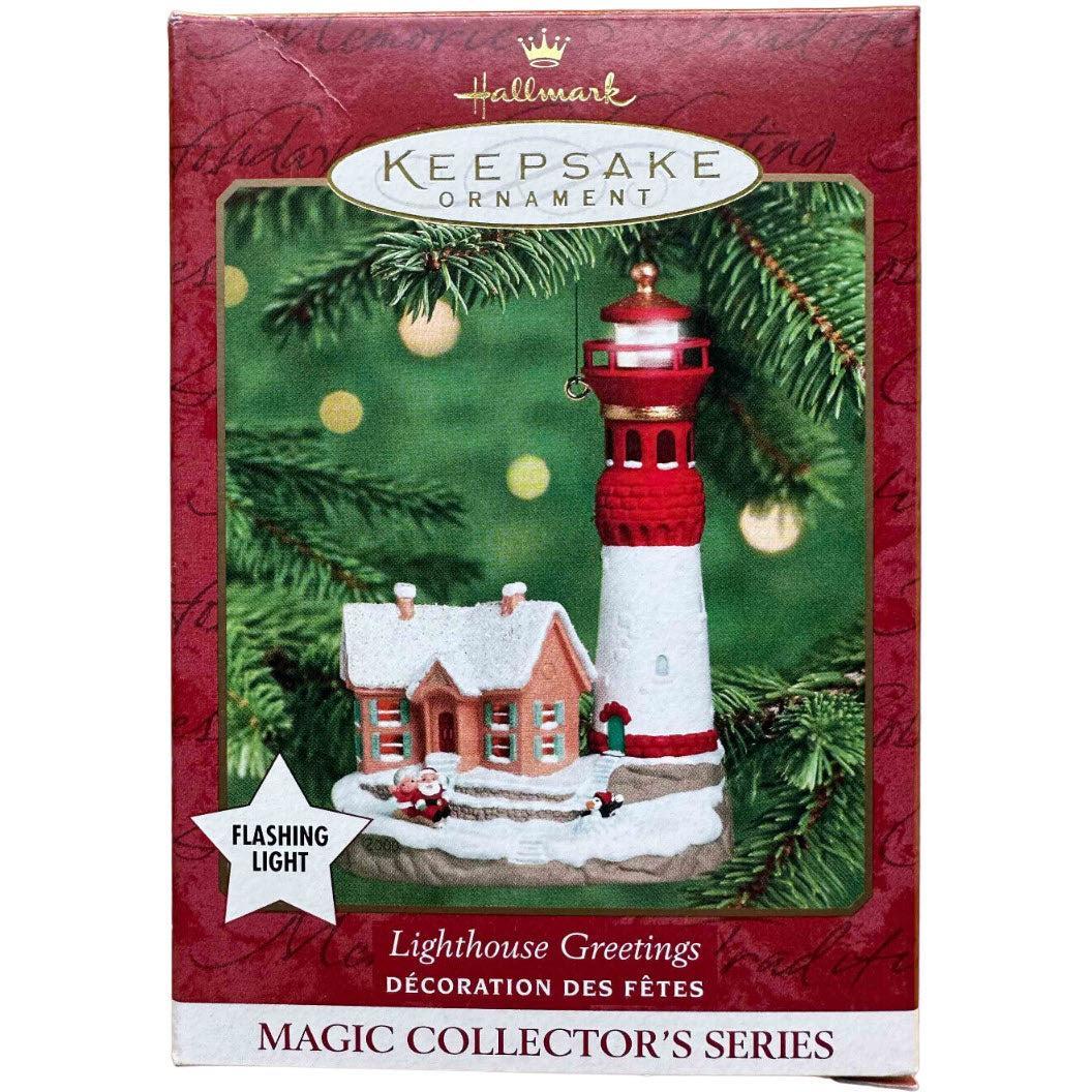 2000 Lighthouse Greetings Hallmark Ornament (Lighthouse Greetings) QLX7344