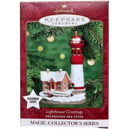 2000 Lighthouse Greetings Hallmark Ornament (Lighthouse Greetings) QLX7344