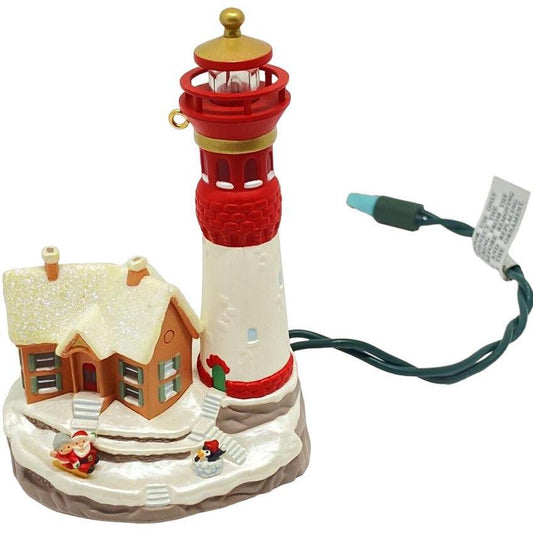 2000 Lighthouse Greetings Hallmark Ornament (Lighthouse Greetings) QLX7344