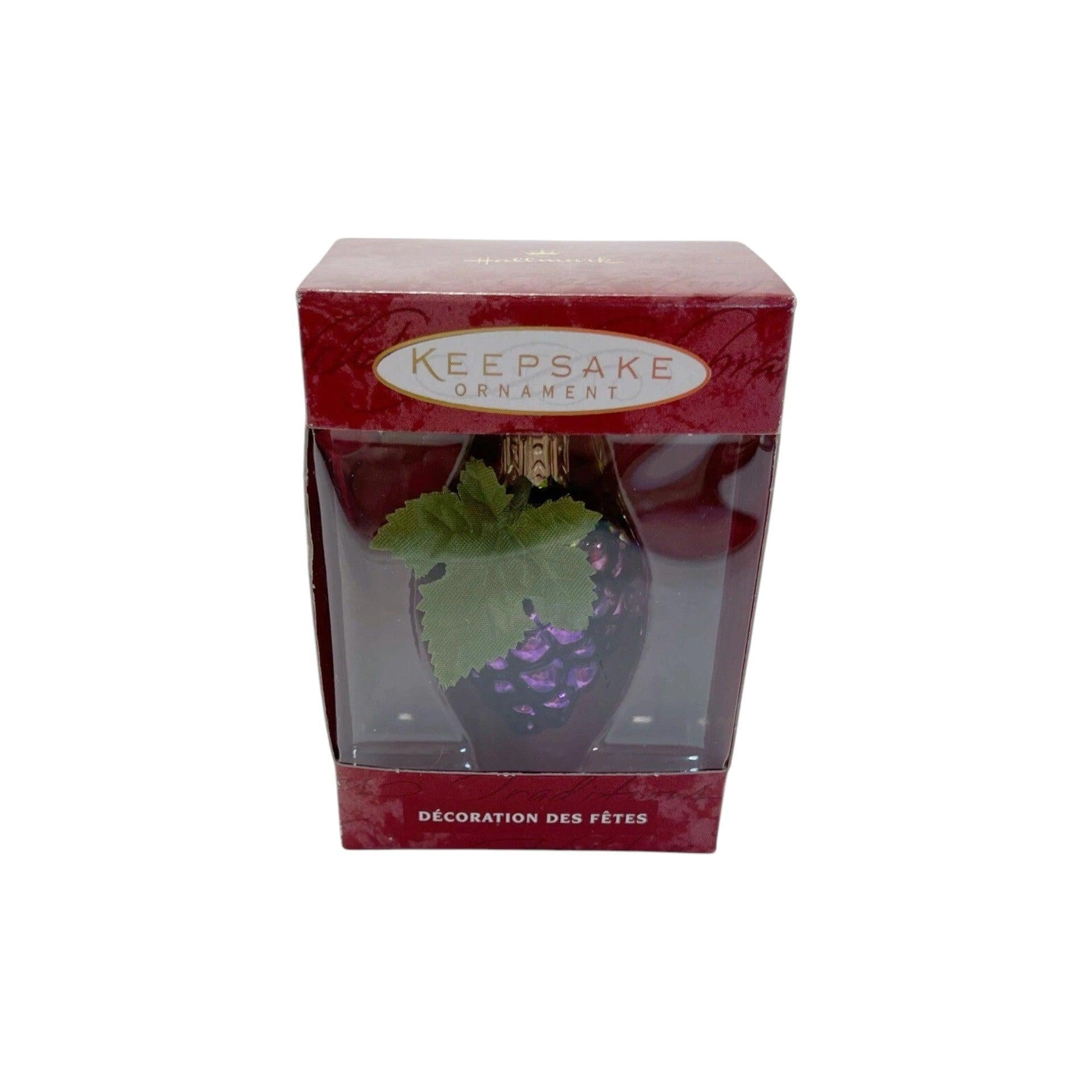 2000 Li'l Grapes Hallmark Ornament (Blown Glass) QBG4141 Image2