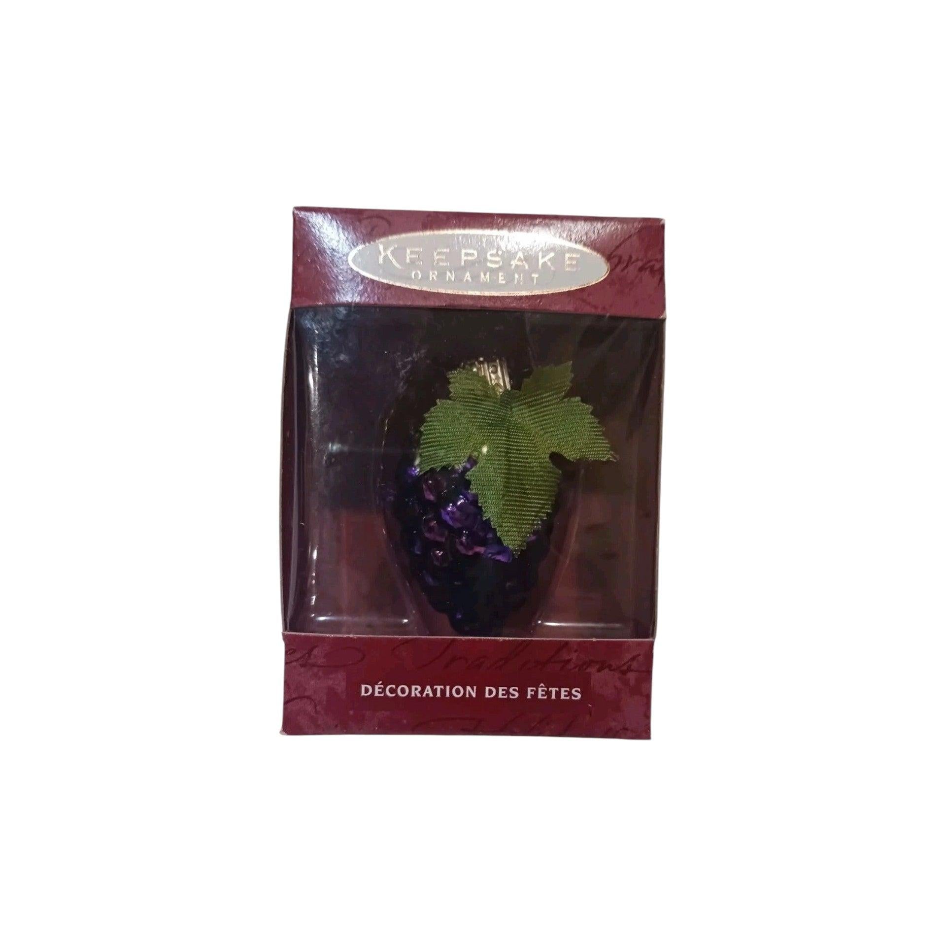 2000 Li'l Grapes Hallmark Ornament (Blown Glass) QBG4141 Image3