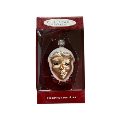 2000 Li'l Mrs. Claus (Blown Glass)