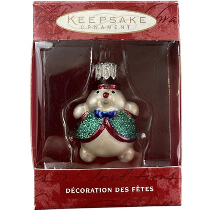 2000 Li'l Roly-Poly Snowman (Blown Glass)