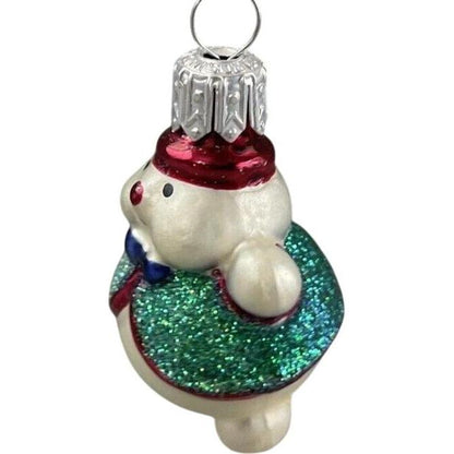 2000 Li'l Roly-Poly Snowman (Blown Glass)