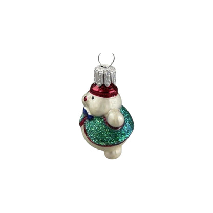 2000 Li'l Roly-Poly Snowman (Blown Glass)