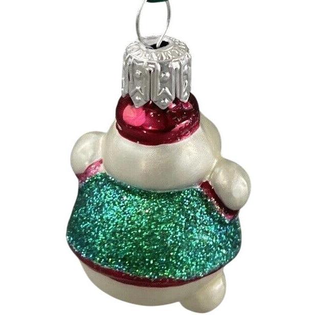2000 Li'l Roly-Poly Snowman (Blown Glass)