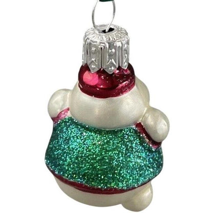 2000 Li'l Roly-Poly Snowman (Blown Glass)