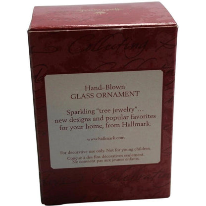 2000 Li'l Snowman Traditional Hallmark Ornament (Blown Glass) QBG4351