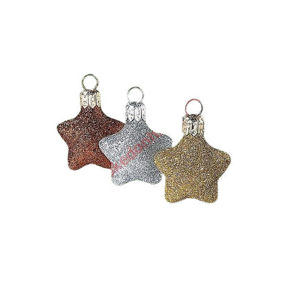 2000 Li'l Stars - Metallic Look Hallmark Ornament (Blown Glass) QBG4221