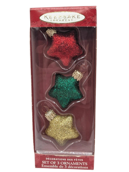 2000 Li'l Stars - Traditional Hallmark Ornament (Blown Glass) QBG4224