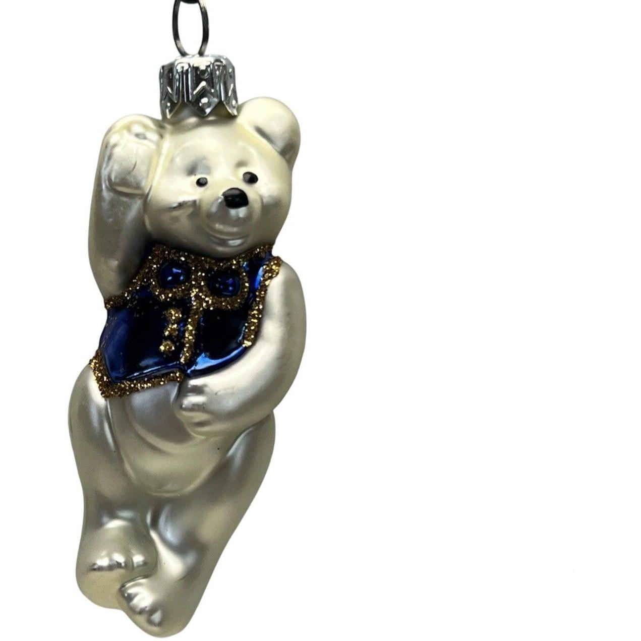2000 Li'lTeddy Bear Hallmark Ornament (Blown Glass) QBG4264