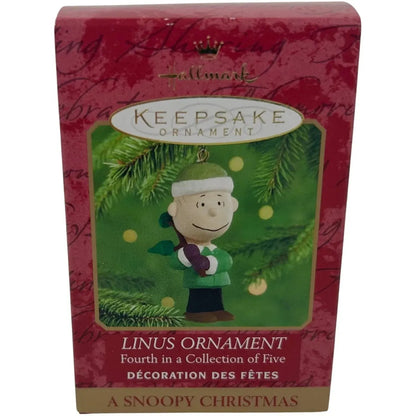 2000 Linus Ornament Hallmark Ornament (A Snoopy Christmas) QRP4204