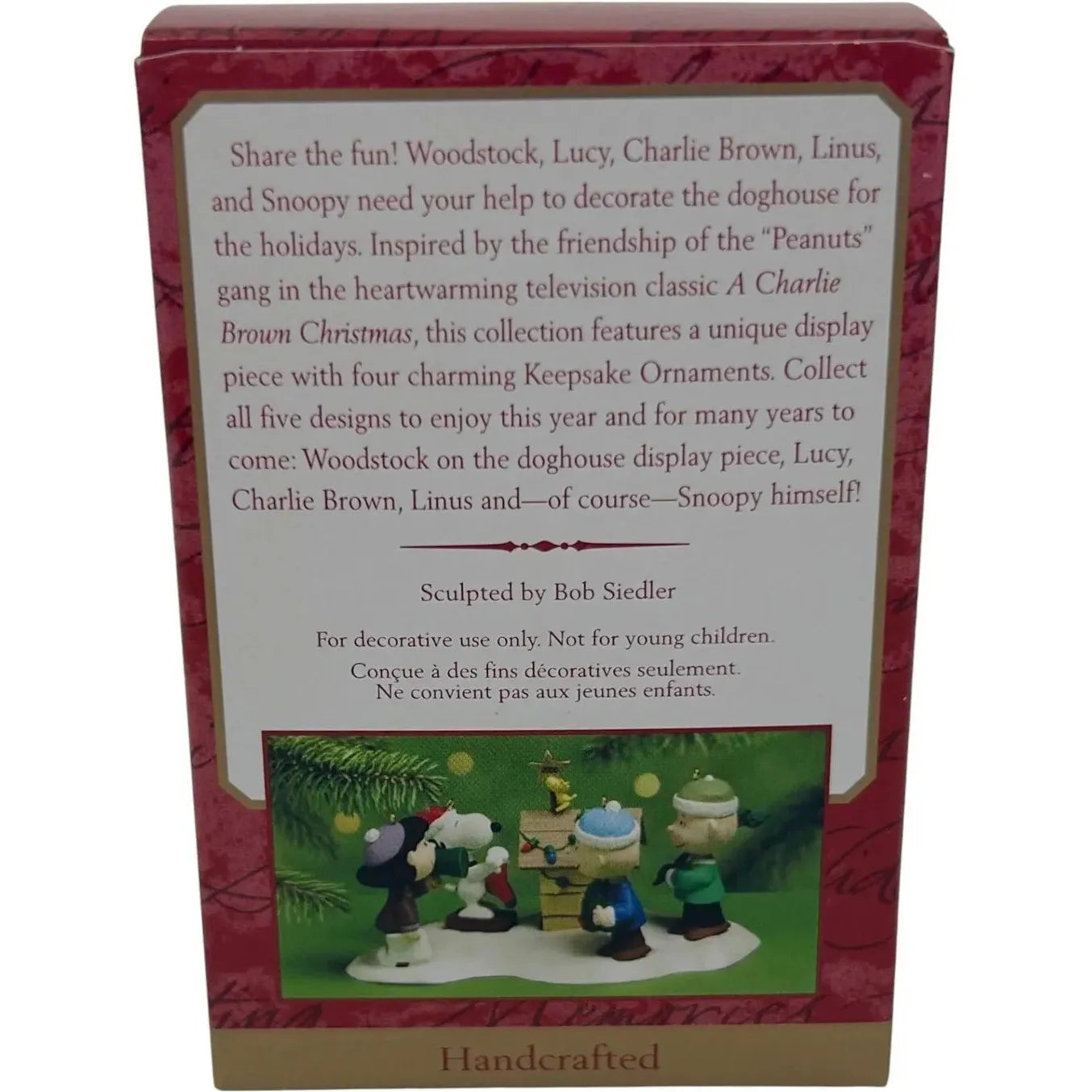 2000 Linus Ornament Hallmark Ornament (A Snoopy Christmas) QRP4204