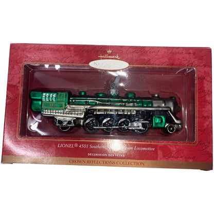 2000 Lionel 4501 Southern Mikado Steam Locomotive Hallmark Ornament (Lionel Blown Glass) QBG4074