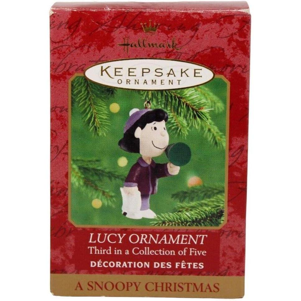 2000 Lucy Ornament Hallmark Ornament (A Snoopy Christmas) QRP4174