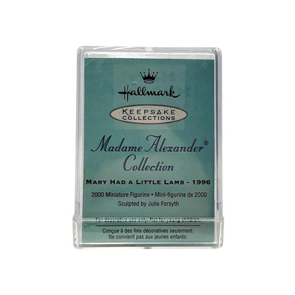 2000 Mary Had a Little Lamb Hallmark Ornament (Merry Miniatures) QMM7014 Image5
