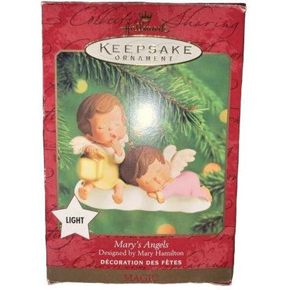 2000 Mary's Angels Lighted Hallmark Ornament (Mary's Angels) QLX7561
