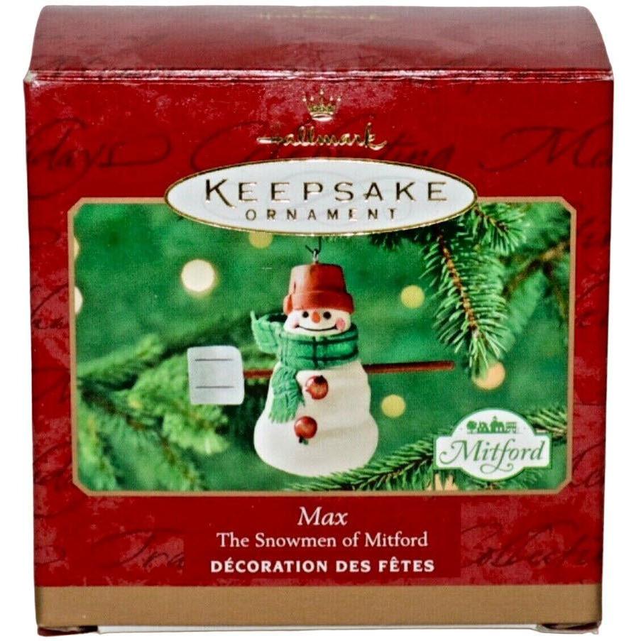 2000 Max Hallmark Ornament (The Snowmen of Mitford) QX8584