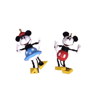 2000 Mickey and Minnie Mouse Hallmark Ornament (Mickey Mouse & Friends) QXD4041