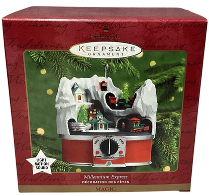 2000 Millennium Express Hallmark Ornament (Magic Train) QLX7364