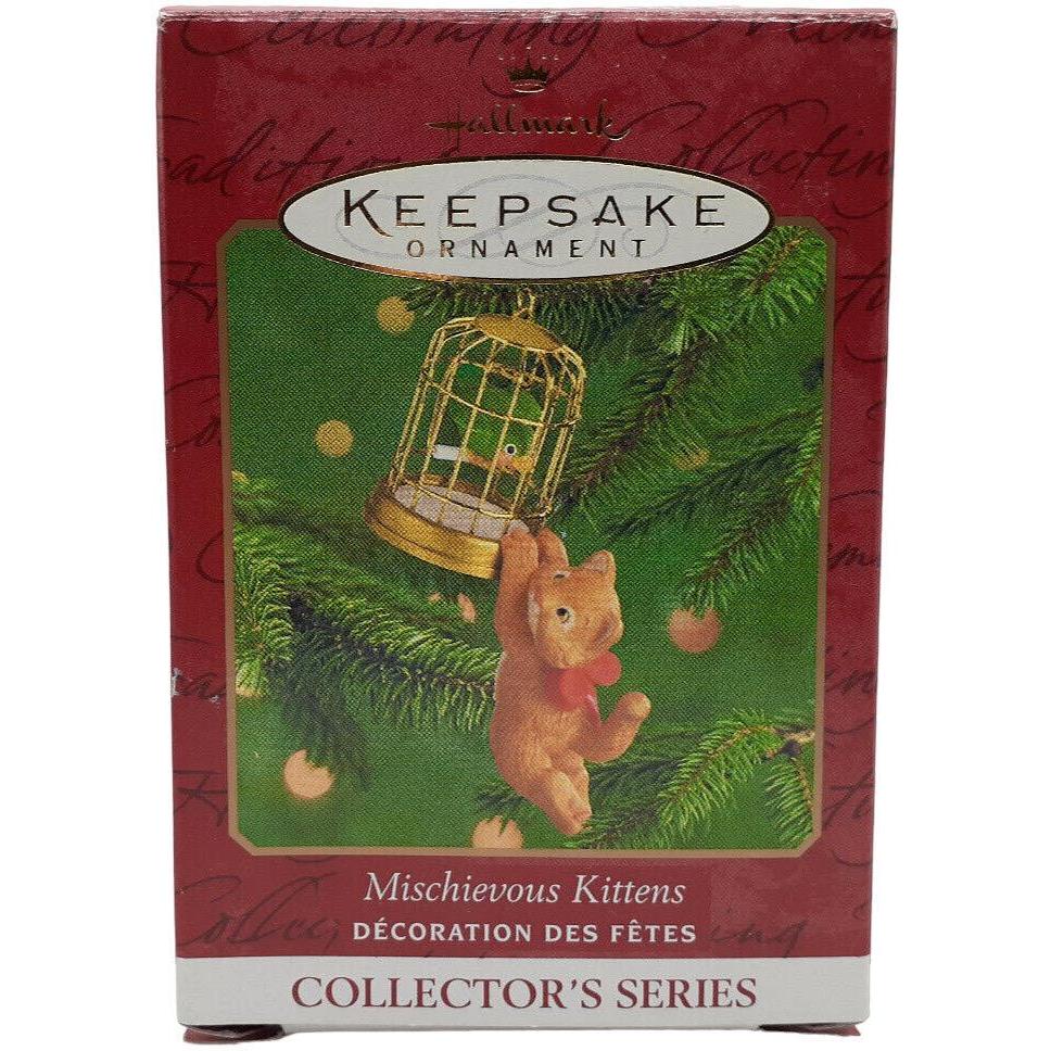2000 Mischievous Kittens Hallmark Ornament (Mischievous Kittens) QX6641