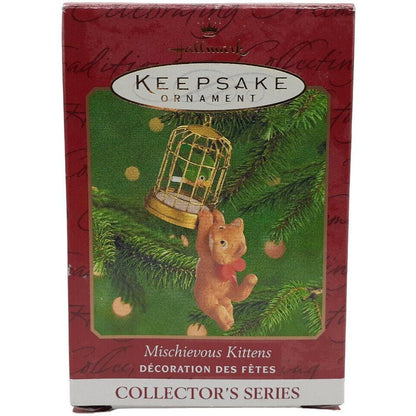 2000 Mischievous Kittens Hallmark Ornament (Mischievous Kittens) QX6641