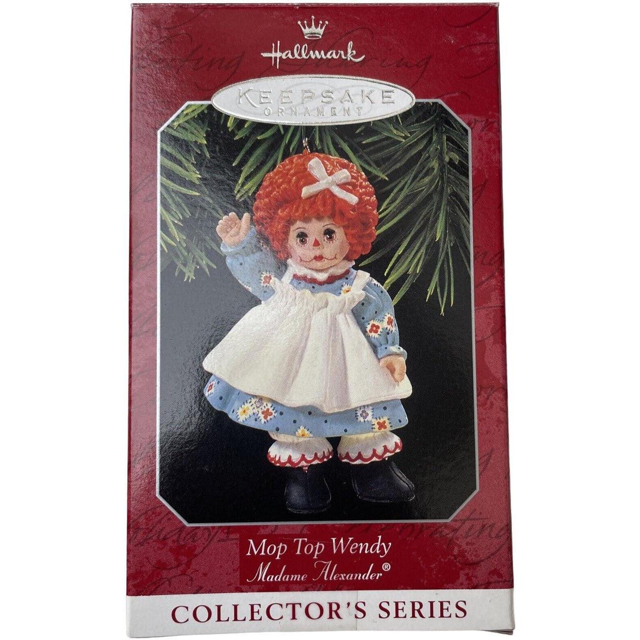 2000 Mop Top Wendy Hallmark Ornament (Madame Alexander) QMM7004