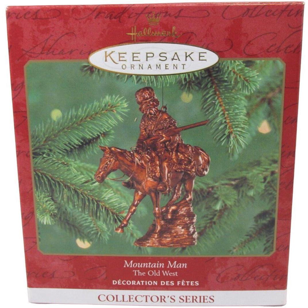 2000 Mountain Man Hallmark Ornament (The Old West) QX6594