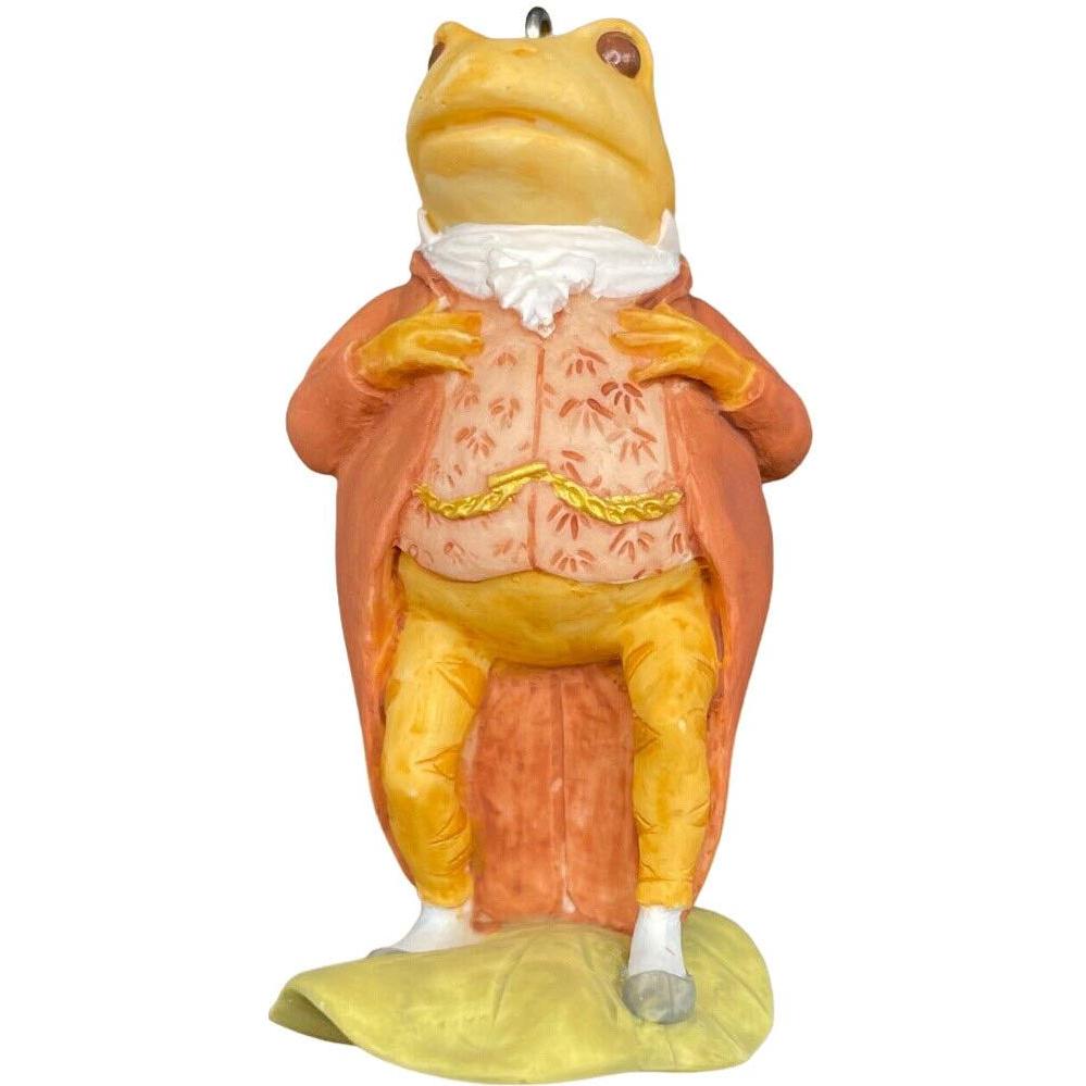 2000 Mr. Jeremy Fisher Hallmark Ornament (Beatrix Potter) QEO8441