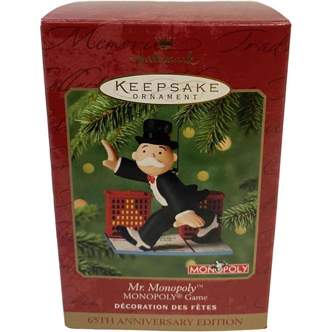 2000 Mr. Monopoly Hallmark Ornament (Toys and Games) QX8101